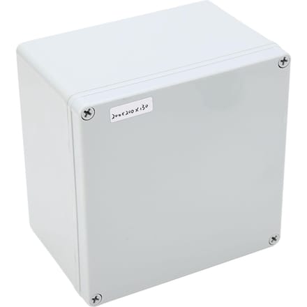 Aansluitdoos ABS Waterdicht IP67 Buiten Universeel 200 X 200 X 130mm Elektrische Projectbehuizing met