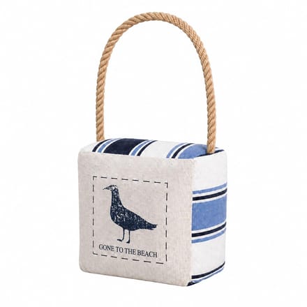 Dailygoods - Deurstopper Ster met Zeehondenpatroon - Decoratief & Veilig