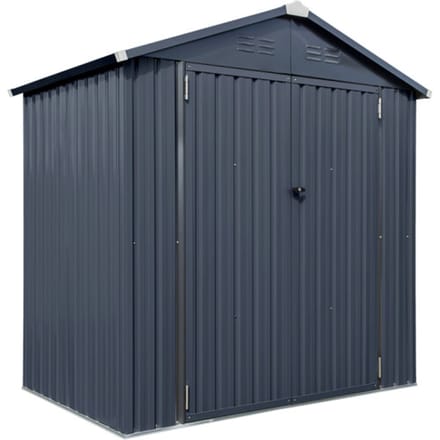Spacemaker Gereedschapsschuur Metaal - 119x183x196 cm -Grijs