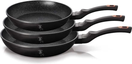 Berlinger Haus - BH-6158 - Pannenset - 3 delig - Black-Rose Collection