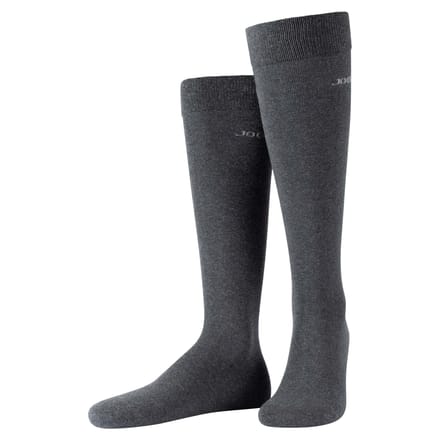 JOOP! Sokken Unisex premium essential cotton Knee High 2p Set van 2