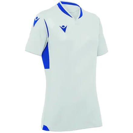 Macron Alya Shirt Korte Mouw Dames - Wit / Royal | Maat: M