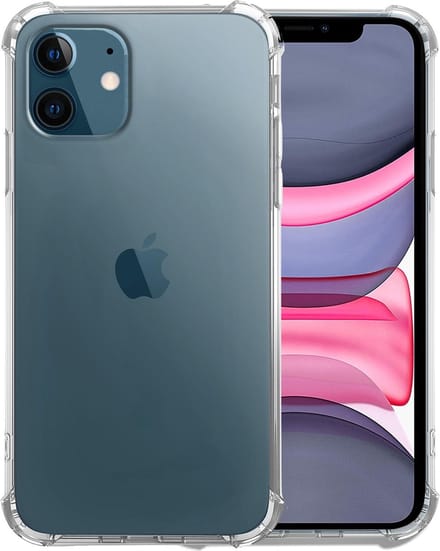 Hoesje geschikt voor iPhone 12 Mini - Backcover Transparant - Shockproof