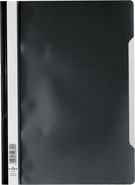 Durable snelhechtmap ft A4 zwart 25 stuks