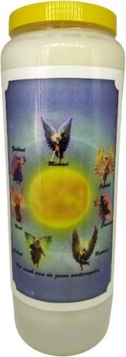 Aartsengelen rond de zon - Noveenkaars - 9 dagen brander (5 stuks)