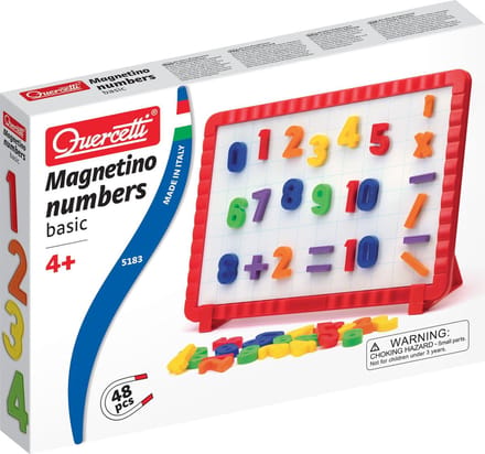 Quercetti Magnetic Numbers Starter Set (48 pieces)