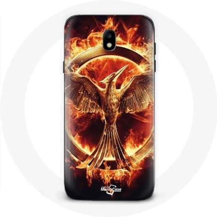 Coque Samsung Galaxy J3 2017 Hunger Games Film Logo