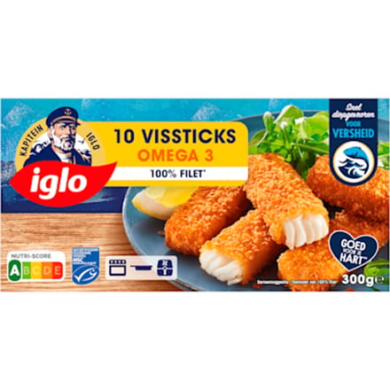 Vissticks Omega3 10 stuks