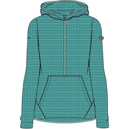 Dames fleece met capuchon Trespass Metraya