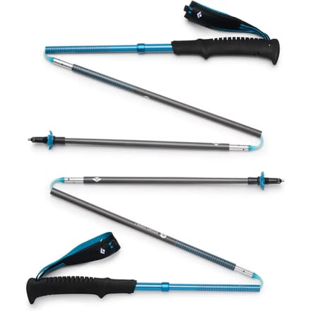 Black Diamond | Distance Carbon Z Poles | Trailrunning Poles | Desert Sky | 105 -