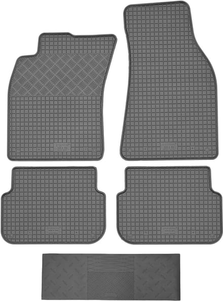 Max-Dywanik Rigum Serie - Audi A6 C6 - 2004-2006 - Zwart - Rubber