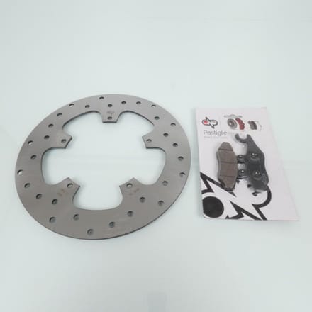 kit schijf frein one voor scooter piaggio 250 beverly tourer 2007 à 2009 av ar