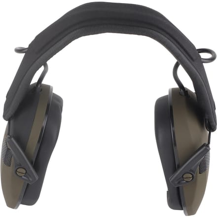 Casque antibruit électronique, protection auditive NRR 22 dB, casque de sécurité 3,5 mm avec haut-parleur vert