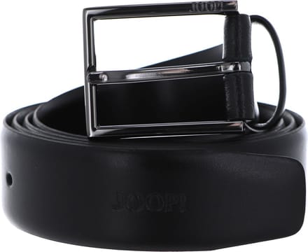 JOOP! Leren Riem Coll. Belt 3,5 CM Classic W80 Black Zwart