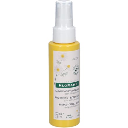 Klorane Kamille Blonde Highlights Spray, Verhelderende Ontwarrende Verzorging, Blond Haar 100ml