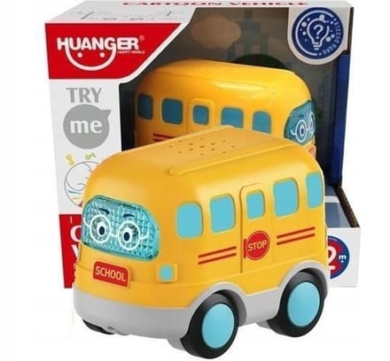 Interactieve Schoolbus met Licht en Geluid - Merk-Pol