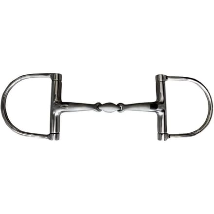 Mors 2 ringen voor paard met D mondstuk Zaldi BBI-5112