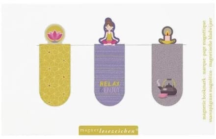 Moses Magnetische Boekenleggers Relax 6 Cm 3 Stuks