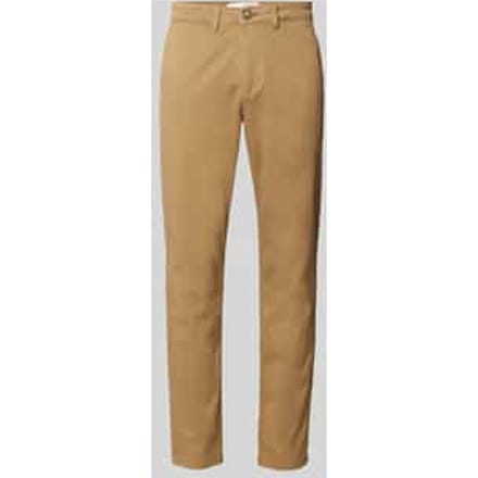 slim fit chino van katoenmix model 'MILES'