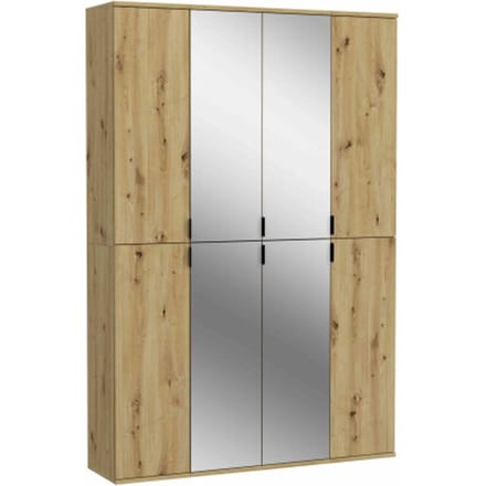 Garderobecombinatie Projekt X - 121x193x34cm