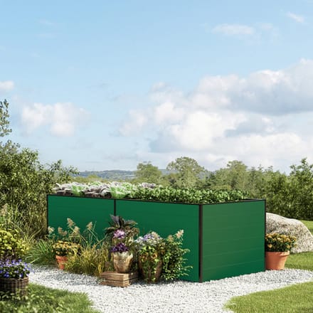 235 x 150 x 77 cm Moestuinbak Kingsize Daniela, Groen
