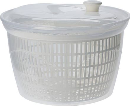 Excellent houseware Slacentrifuge - wit - kunststof - 5 liter - slazwierder