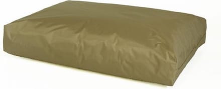 Losse hoes hondenkussen nylon camel 75x55x10 cm