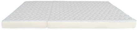 Vente-unique Schuimmatras 140x 190cm BZ dikte 10cm - FERIA van YSMÉE L 190 cm x H 10 cm x D 140 cm