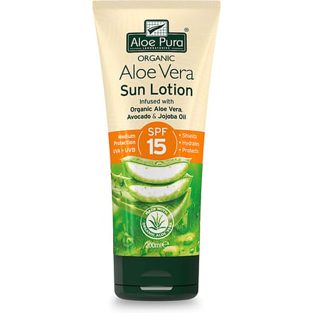 Aloe Pura Aloe Vera Sun Lotion SPF15