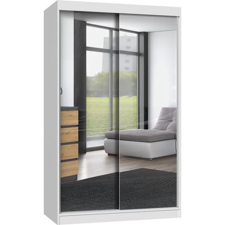 Iga 120A WITTE kledingkast