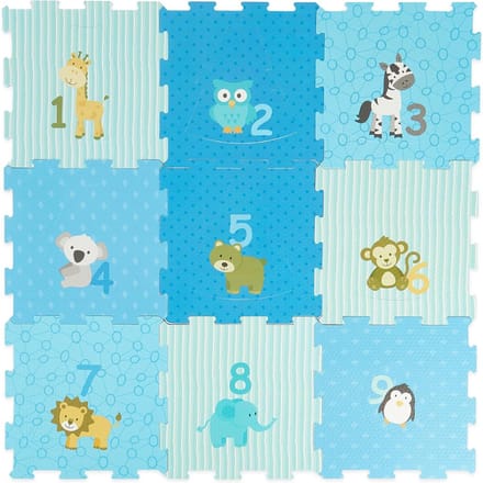 VH Supplies® Speelmat Foam - Kruipmat - Speelkleed - 90 x 90 cm