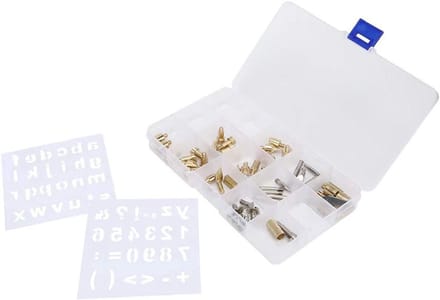 Pyrografie Penpunt Set - Koper Lassen - Hout Graveren - Hoge Duurzaamheid - 57 Stuks - Koper
