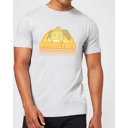 Transformers Bumblebee Men's T-Shirt - Grey - L