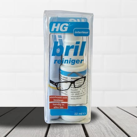 HG - Brilreiniger - Inclusief Doekje & Handige Etui - 22 ml - 1 stuk
