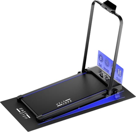 Easystep Pro Loopband 1-12KM/H - Loopband inklapbaar - Walking pad - Loopbanden Voor Thuis - Wandelband - Hardloopband - Treadmill - Loopband Met 3 hellingsstanden 9% - Inklapbare Loopband - Opvouwbare loopband - Loopband inklapbaar met helling