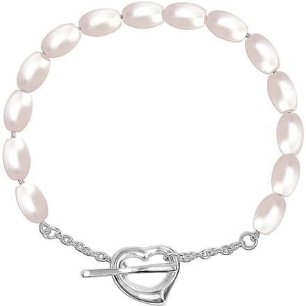 Damenarmband met Ovale Parel in 925 Sterlingsilver BIPU018