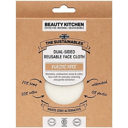 Beauty Kitchen Tweezijdig Herbruikbaar Gezichtsdoek