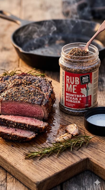 Angus & Oink - Montreal Steak & Burger Seasoning Rub - 200g