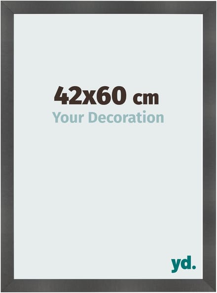 Your Decoration - Fotolijst 42x60 cm - MDF - Zwart Mat - Pisa
