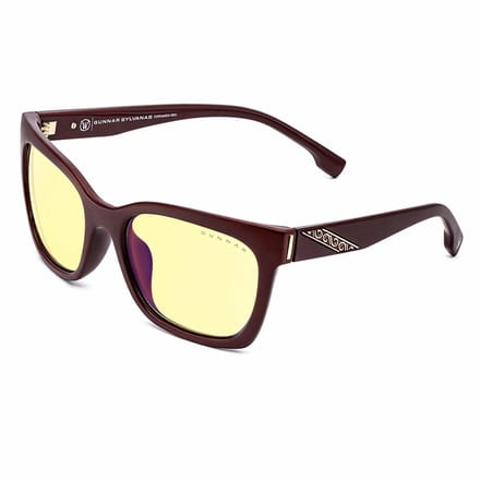 GUNNAR - Sylvanas Gaming Bril - Computerbtil - Blauw licht Bril - Blue Light Glasses Amber