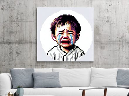 Kunstprint | Wanddecoratie | Dibond | 30 × 30 cm