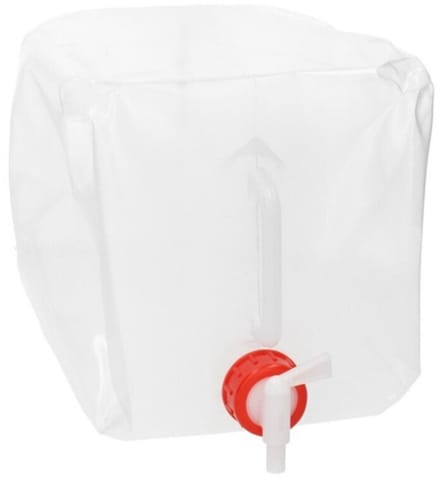 Redcliffs jerrycan/watertank met kraan - opvouwbaar - 10 liter - outdoor/kamperen