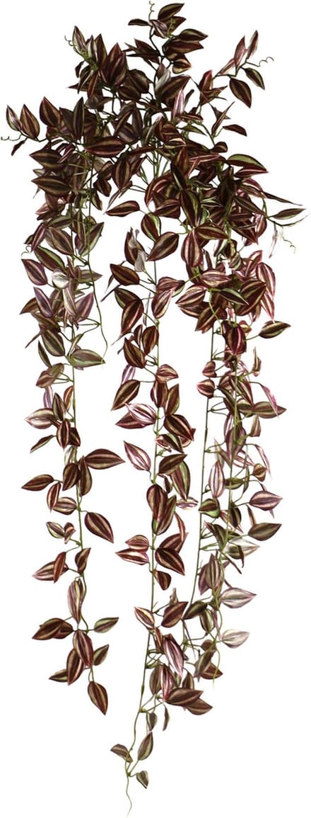 Tradescantia Kunsthangplant paars 90cm