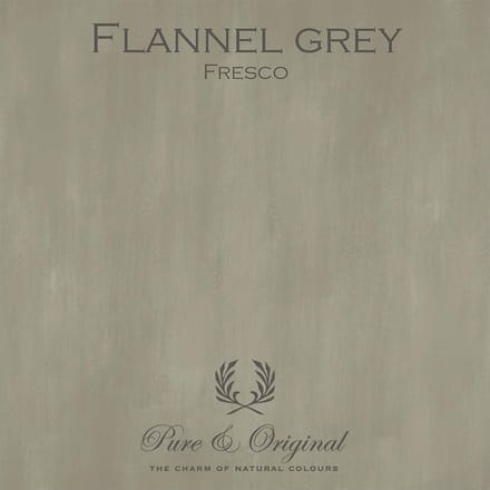 Pure & Original Fresco Kalkverf Flannel Grey 2.5 L