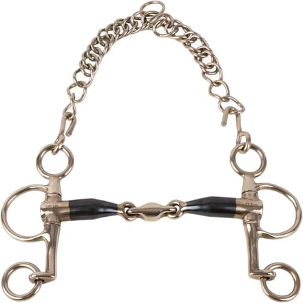 Pelham dubbele gecombineerde bitten voor paarden Velari Sweet Iron
