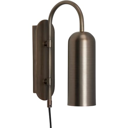 Hübsch Zenith Wandlamp Gepolijst Messing
