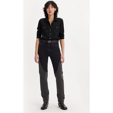 Levi's 501 Jeans Grey Maat: W26L32 | Slim Jeans Outlet | Dames | Grijs