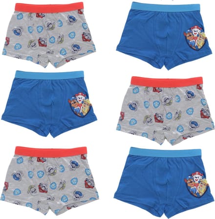 Paw Patrol Boxershorts - 6 Stuks - Maat 110/116