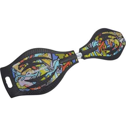 Waveboard Good Vibes graffiti 86 X 22 Cm Zwart