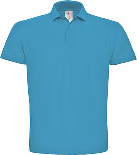 Unisex Polo 'ID.001' Atoli Blauw merk B&C Collectie maat M